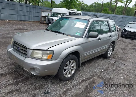 2005 Subaru Forester from USA, damaged, VIN JF1FG65605H745494